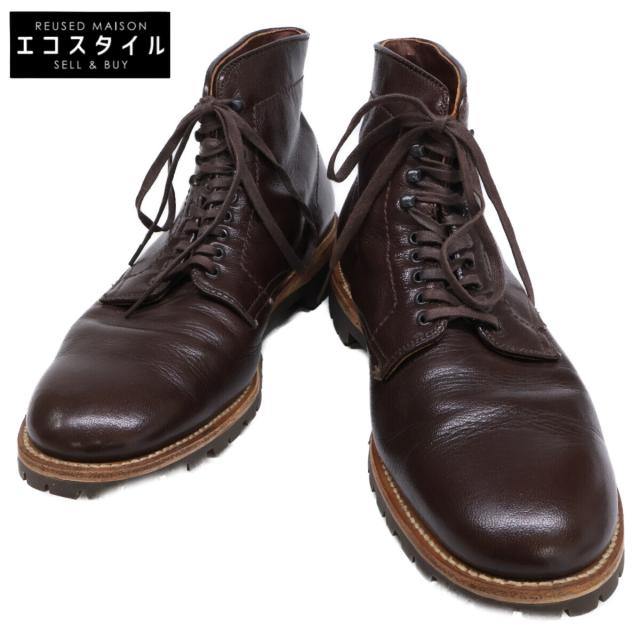 Alden オールデン シューズ 7 1/2D ダークブラウン メンズ