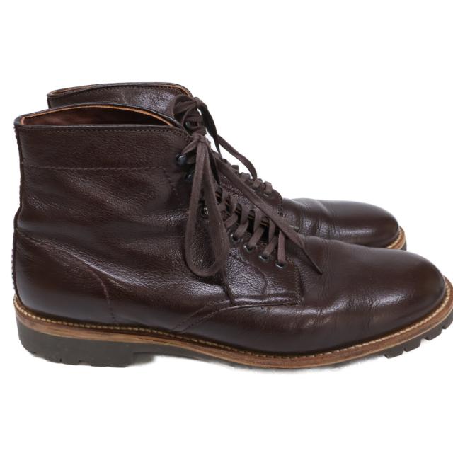Alden オールデン シューズ 7 1/2D ダークブラウン メンズ_4