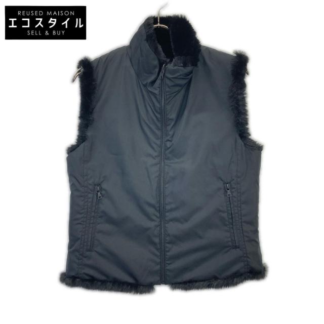 ヒステリックグラマーベスト HYSTERIC GLAMOUR ヒステリックグラマー ベスト M ブラック レディース