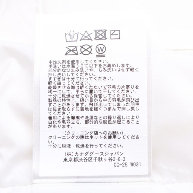 CANADA GOOSE カナダグース ジャケット XS/TP ホワイト メンズ_8
