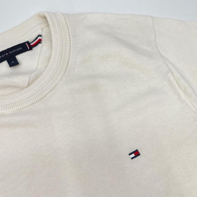 TOMMY HILFIGER トミーヒルフィガー トップス M ホワイト メンズ_7