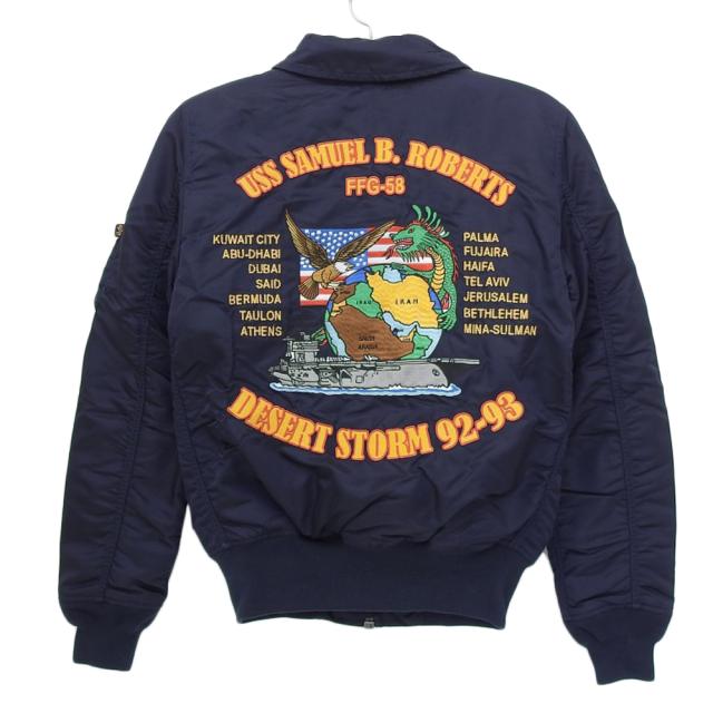 ジャケット・アウター ALPHA INDUSTRIES XS ALPHA INDUSTRIES アルファインダストリーズ ジャケット XS ネイビー