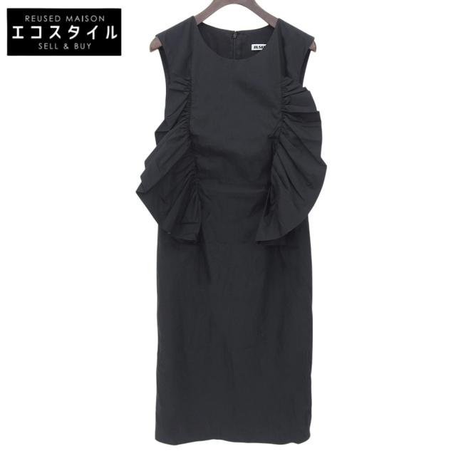 JILSANDER ジルサンダー ワンピース 36 ブラック レディース