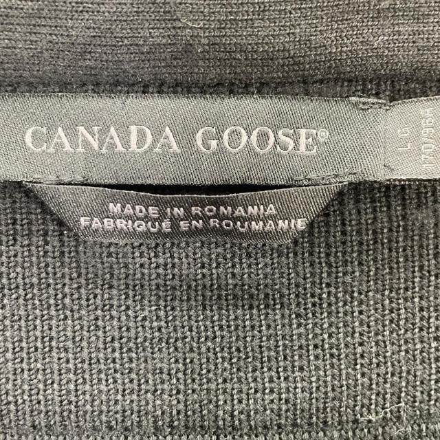 CANADA GOOSE カナダグース ジャケット L ブラック レディース_4