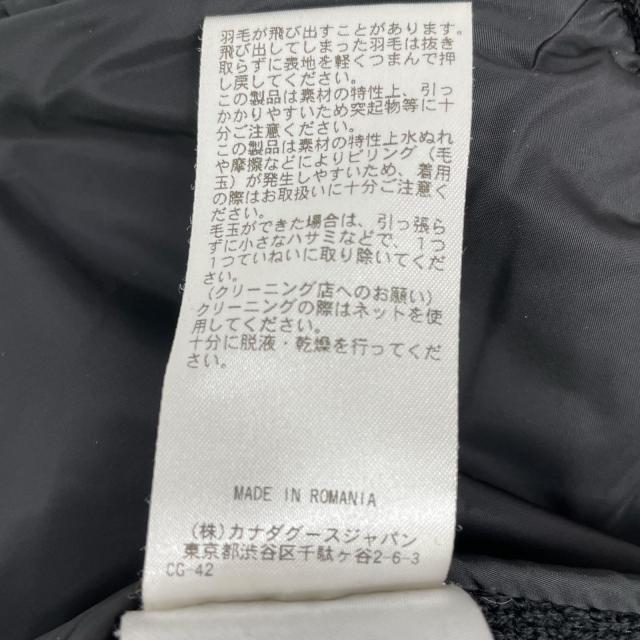 CANADA GOOSE カナダグース ジャケット L ブラック レディース_6