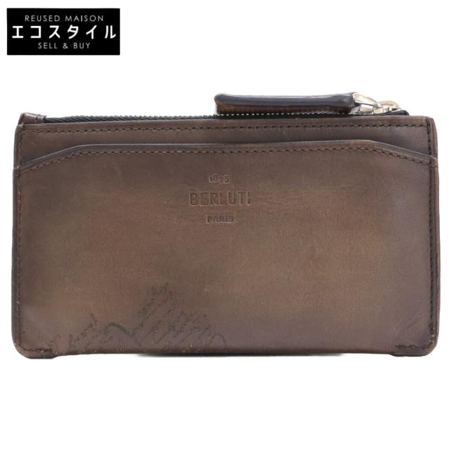 berluti ベルルッティ コインケース ブラウン メンズの通販はau PAY 
