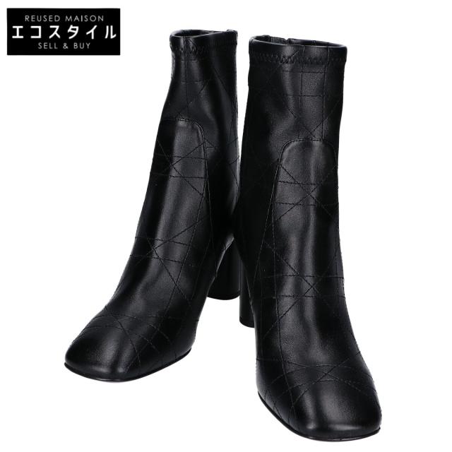Christian Dior クリスチャンディオール シューズ 34 1/2 ブラック レディース