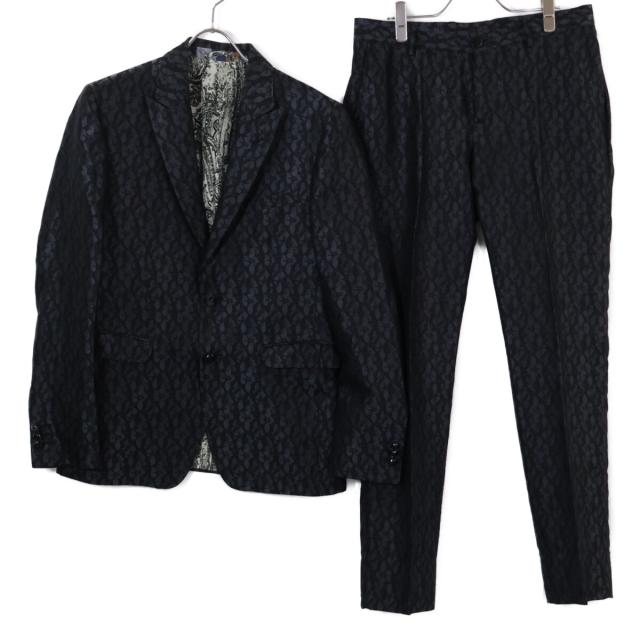 ETRO エトロ スーツ セットアップ 48 ブラック メンズ_1