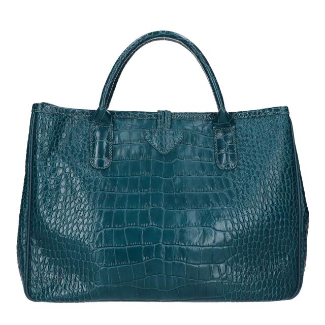 Longchamp ロンシャン ハンドバッグ エメラルドグリーン レディース