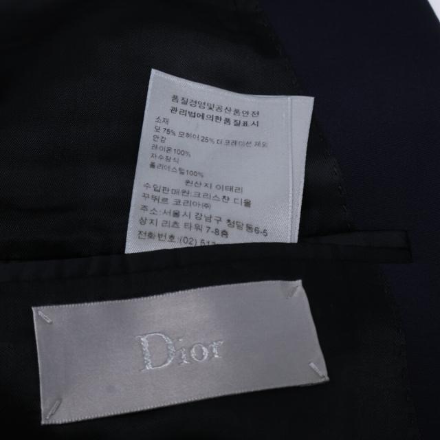 DIOR ディオール ジャケット 48 ネイビー メンズ_4