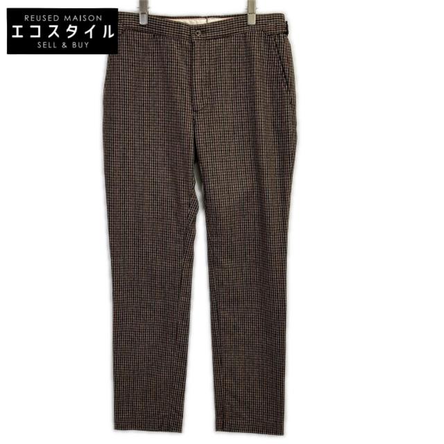 J.LINDEBERG ジェイリンドバーグ ボトムス 31/32 ブラウン×ブラック メンズ