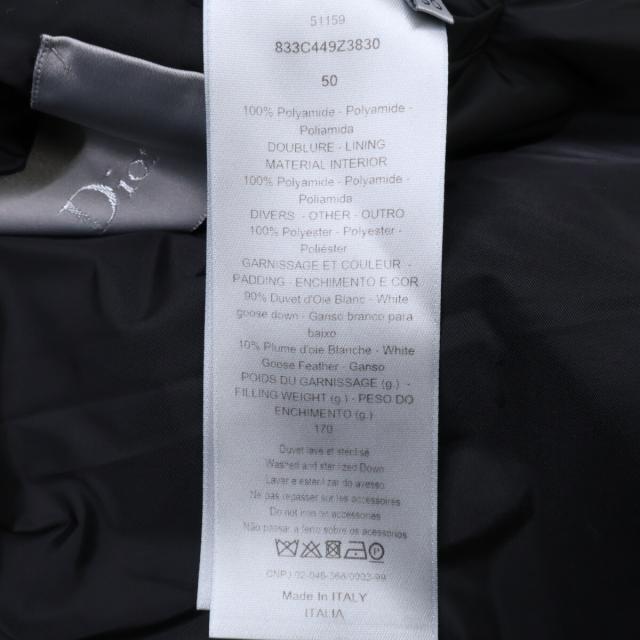 Dior HOMME ディオールオム ジャケット 50 ブラック メンズ