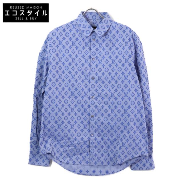 LOUIS VUITTON ルイヴィトン トップス XL ブルー メンズ