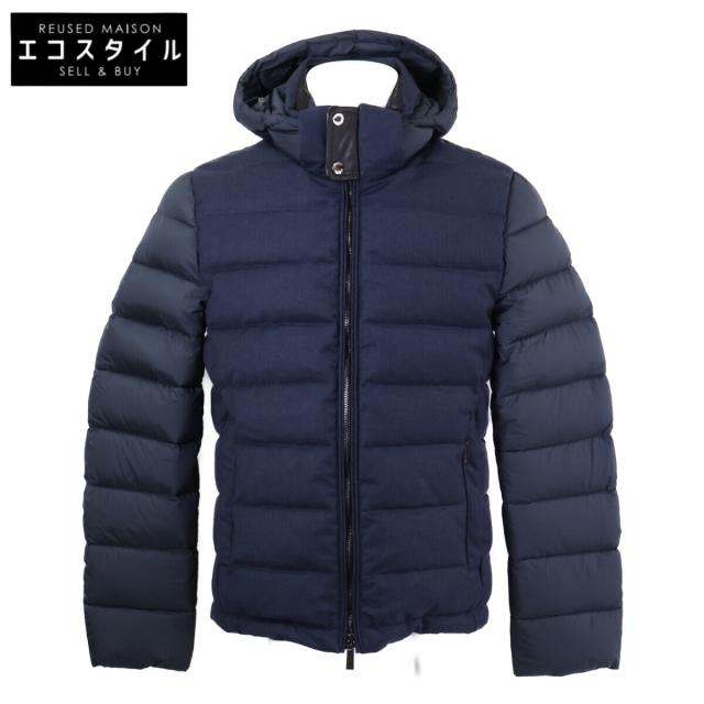 MOORER ムーレー ジャケット 44 ネイビー メンズ