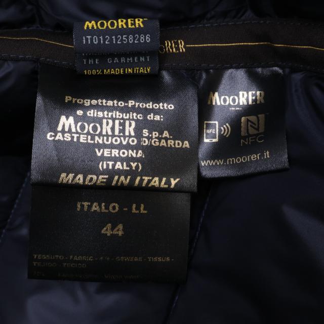 MOORER ムーレー ジャケット 44 ネイビー メンズ_6