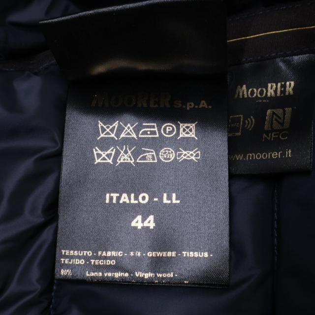 MOORER ムーレー ジャケット 44 ネイビー メンズ_7