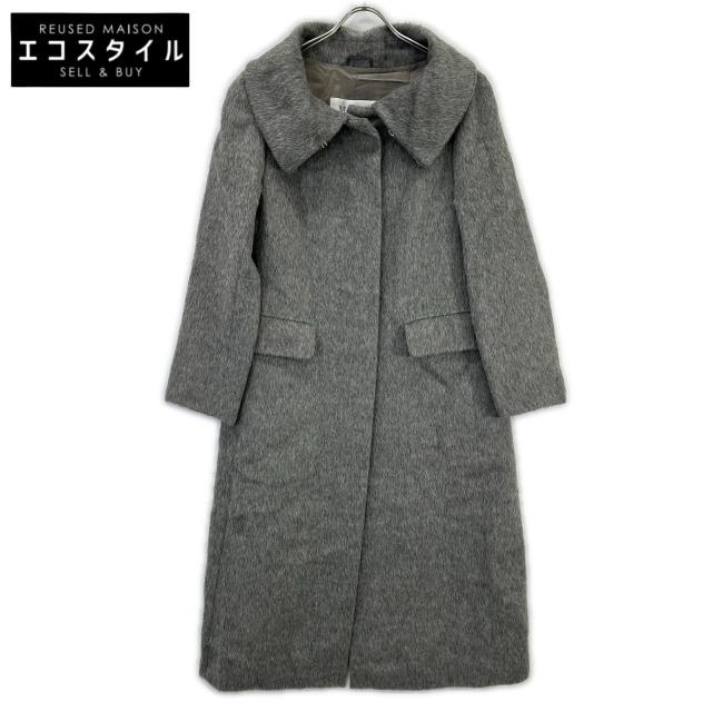 Max Mara マックスマーラ コート 42 グレー レディース