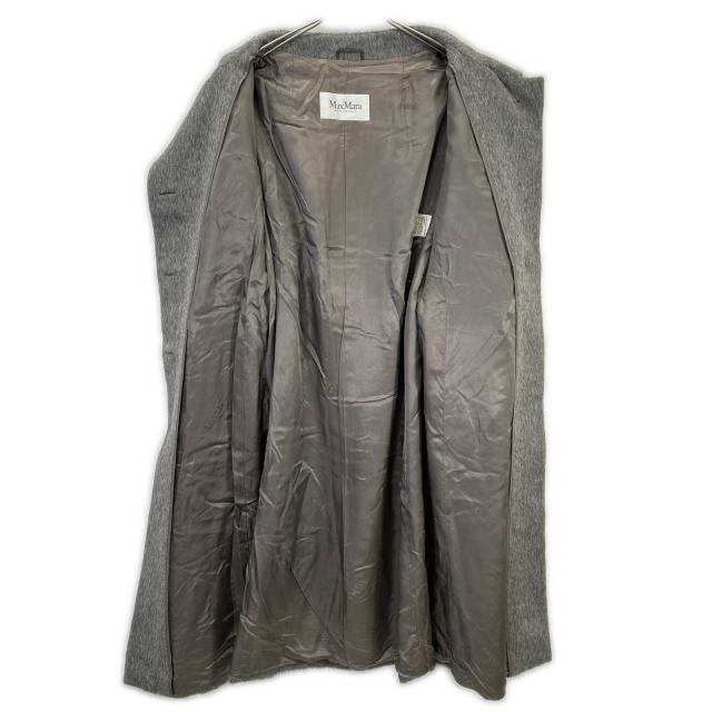 Max Mara マックスマーラ コート 42 グレー レディース_3