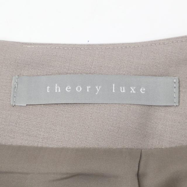 theory luxe セオリーリュクス スカート 36 グレー レディース_3