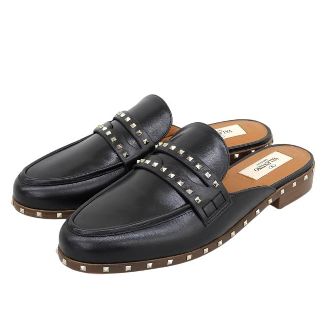 Valentino Garavani ヴァレンティノガラヴァーニ シューズ 36 ブラック 