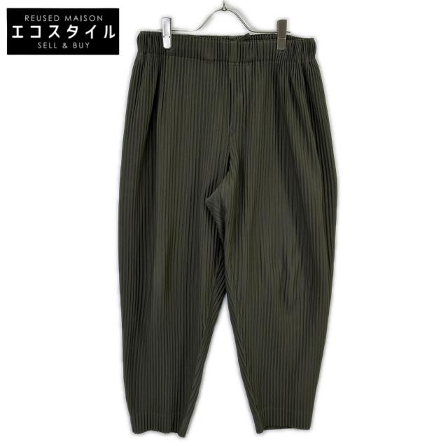 HOMME PLISSE ISSEY MIYAKE オムプリッセ イッセイミヤケ ボトムス 2 カーキ メンズ