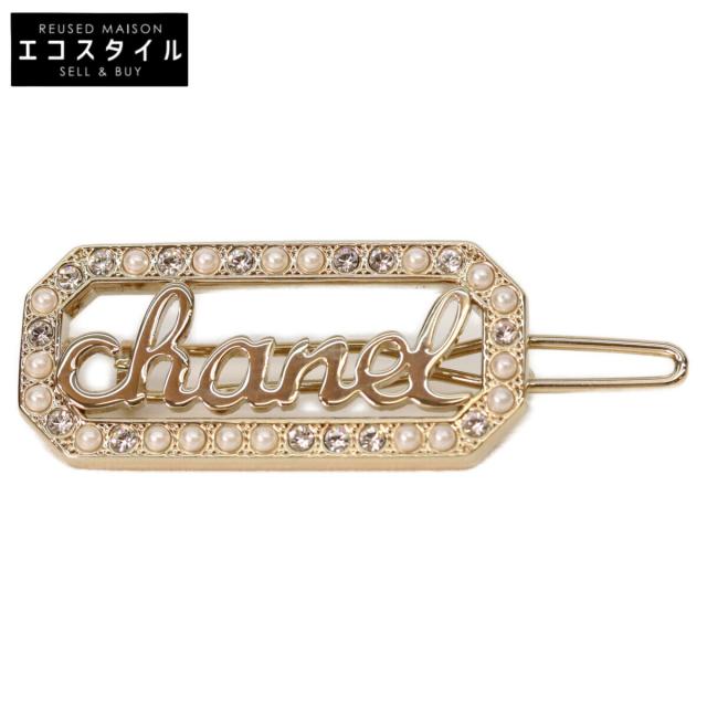 CHANEL シャネル ヘアアクセサリー ゴールド レディース
