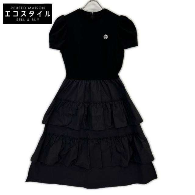 BORDERS at BALCONY ボーダーズアットバルコニー ワンピース 36 ブラック レディース