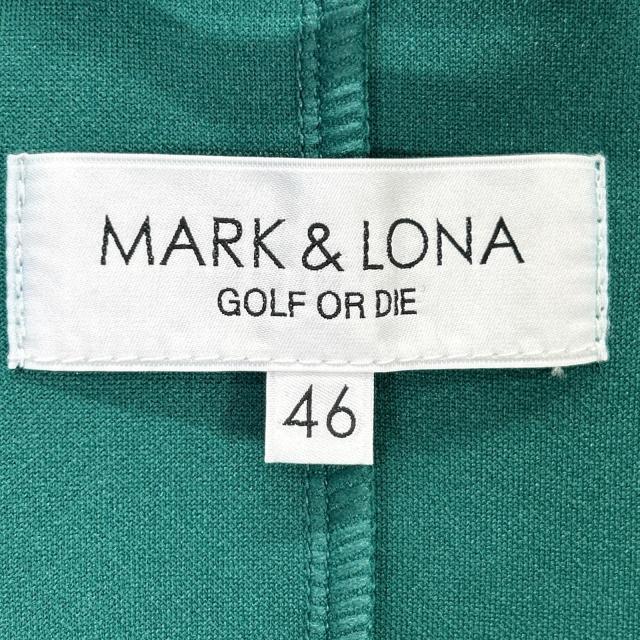 MARK&LONA マークアンドロナ ジャケット 46 グリーン メンズの MARK&LONA マークアンドロナ ジャケット 46 グリーン メンズの