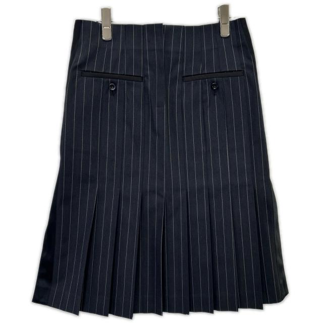 sacai サカイ スカート 2 ブラック／ネイビー レディース_1