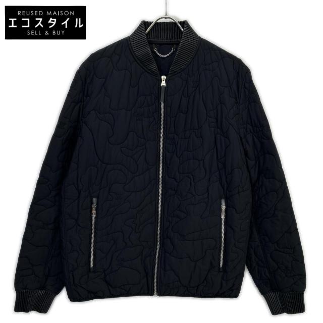 LOUIS VUITTON ルイヴィトン ジャケット 52 ブラック メンズ
