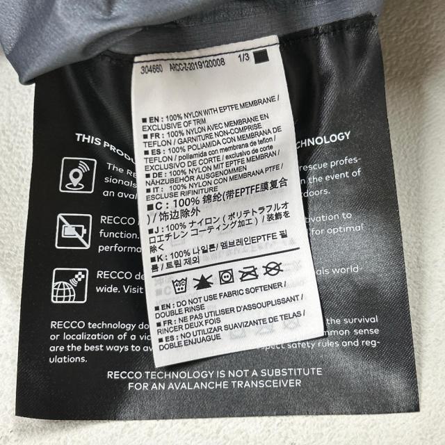 ARCTERYX アークテリクス ジャケット L ブラック メンズ