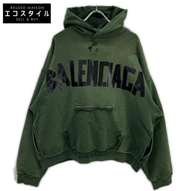 BALENCIAGA バレンシアガ トップス S カーキ メンズ