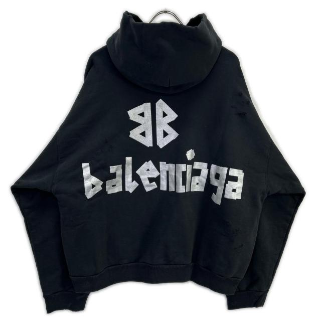 BALENCIAGA バレンシアガ トップス XS ブラック メンズ_2