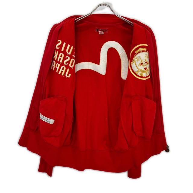 EVISU エヴィス ジャケット 40 レッド メンズ_3