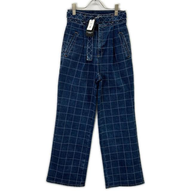 DOUBLE STANDARD CLOTHING ダブルスタンダードクロージング ボトムス 38 インディゴ レディース_1