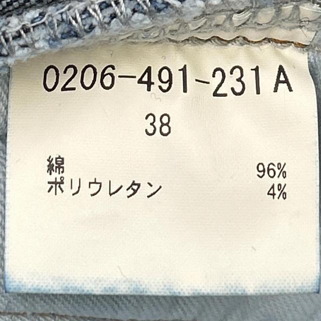DOUBLE STANDARD CLOTHING ダブルスタンダードクロージング ボトムス 38 インディゴ レディース_4