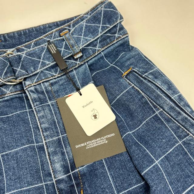 DOUBLE STANDARD CLOTHING ダブルスタンダードクロージング ボトムス 38 インディゴ レディース_7