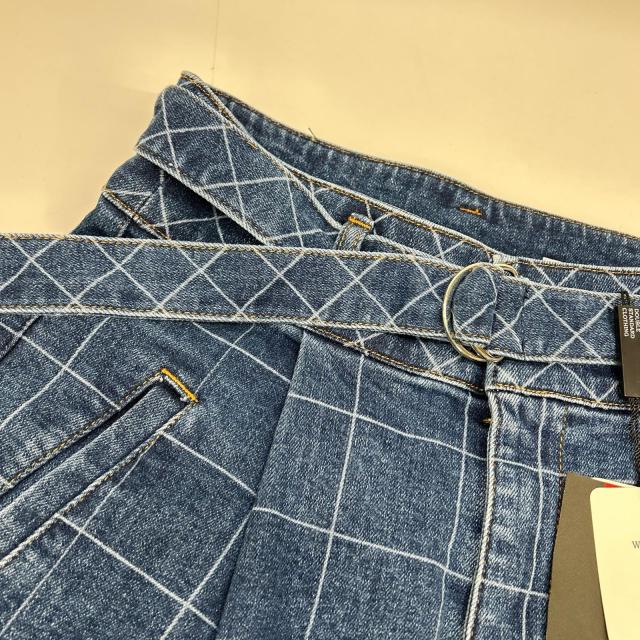 DOUBLE STANDARD CLOTHING ダブルスタンダードクロージング ボトムス 38 インディゴ レディース_8