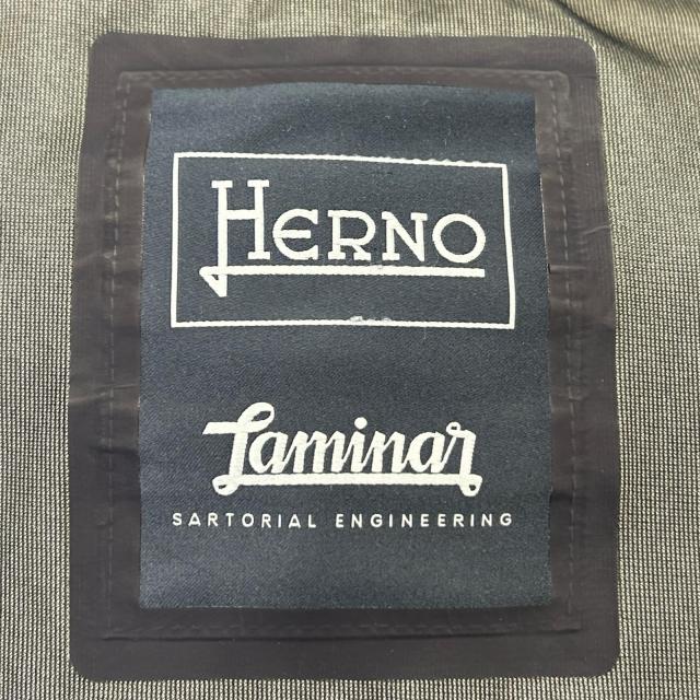 HERNO ヘルノ ジャケット 46 ネイビー メンズ_4