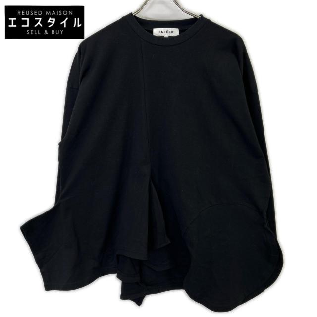 ENFOLD エンフォルド トップス 38 ブラック レディース