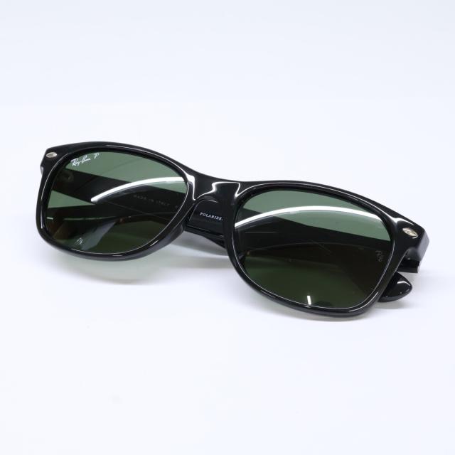 Ray-Ban レイバン サングラス 55□18 140 ポリッシュブラック/G-15 グリーン メンズ_1