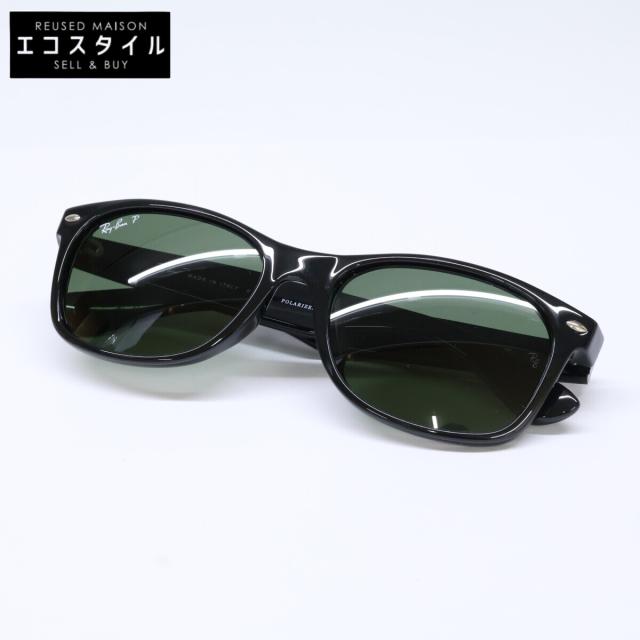 Ray-Ban レイバン サングラス 55□18 140 ポリッシュブラック/G-15 グリーン メンズ