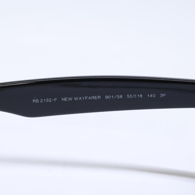 Ray-Ban レイバン サングラス 55□18 140 ポリッシュブラック/G-15 グリーン メンズ_6