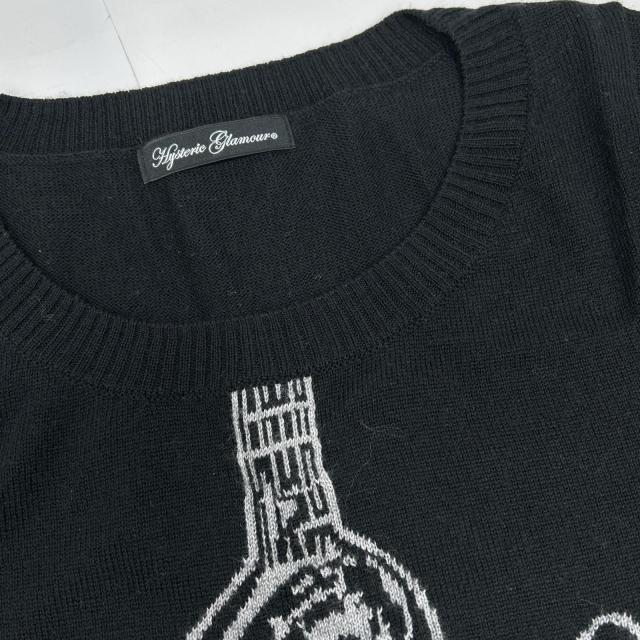 HYSTERIC GLAMOUR ヒステリックグラマー トップス ブラック レディース_6