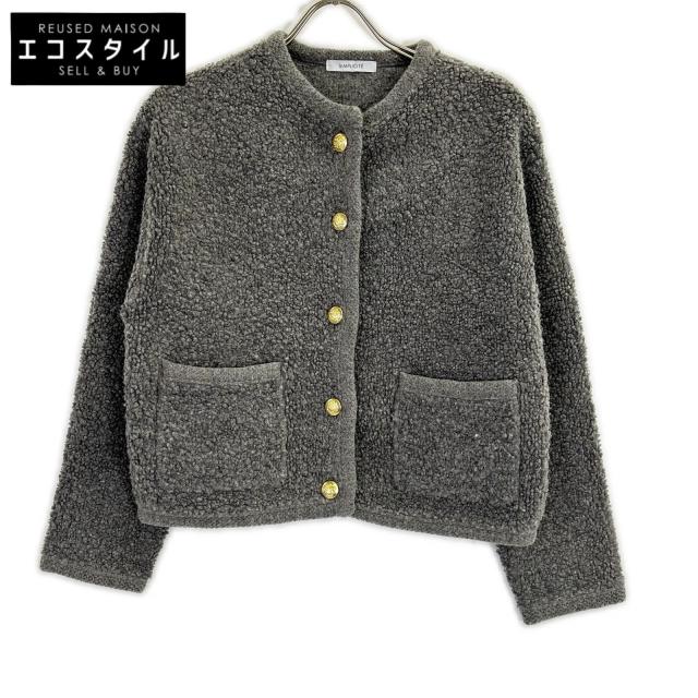 simplicite シンプリシティエ トップス グレー レディース