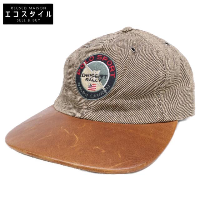 PoloSportRalphLauren ポロスポーツラルフローレン 帽子 ONE SIZE ブラウン メンズ