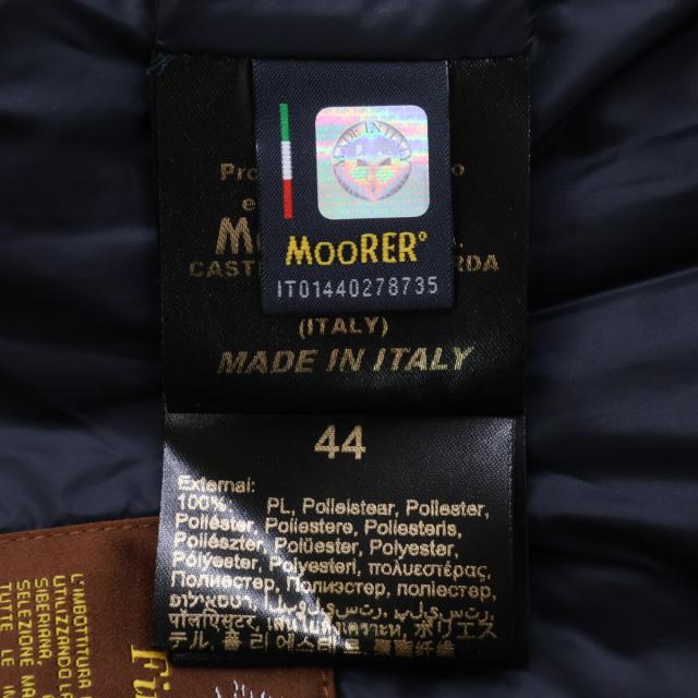 MOORER ムーレー ジャケット 44 ネイビー メンズ_6