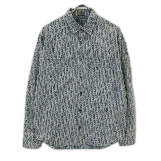 DIOR ディオール トップス 37 ブルー×ホワイト メンズ_1