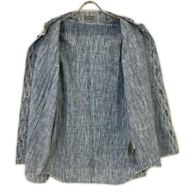 DIOR ディオール トップス 37 ブルー×ホワイト メンズ_3