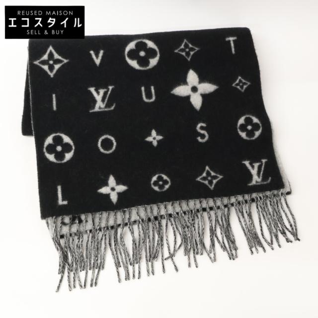LOUIS VUITTON ノワール ブラック ストール 極美品 LOUIS VUITTON ルイヴィトン ストール ノワール レディース 【公式通販】